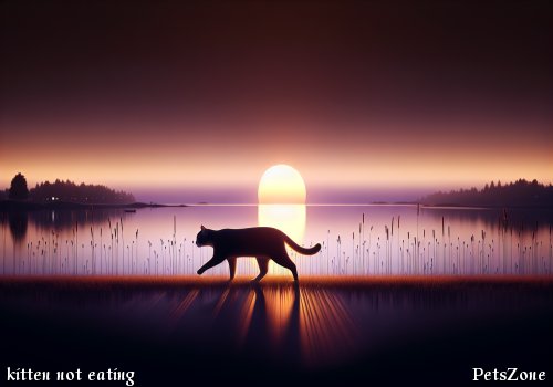 How long will a kitten die if it doesn't eat