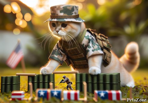 Happy No NG Pet Cat Outdoor Photography Training Tips