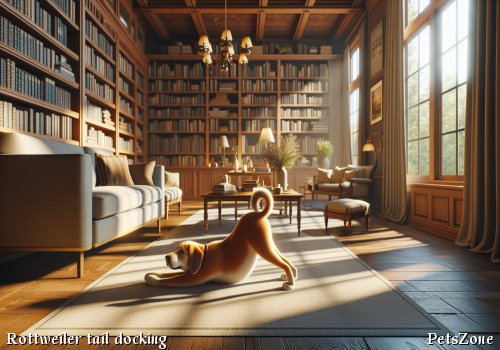 Should Rottweilers Have Their Tails Docked?