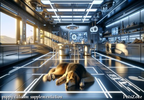 Does a puppy just born need calcium supplementation?