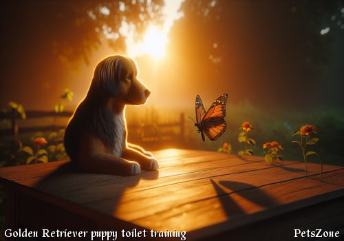 How to Train a Golden Retriever Puppy to Urinate and Defecate