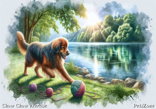 How to Arrange Daily Exercise for Chow Chow