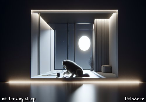 Winter Good Sleep for Dogs, Dog Beds Are Very Important