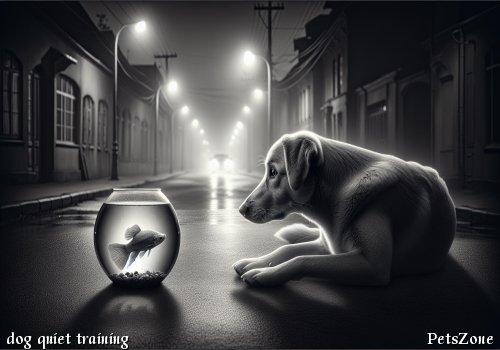 How to make dogs quiet How to train dogs to stay quiet in public places