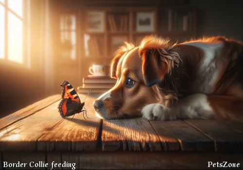 How much does a Border Collie eat in a day