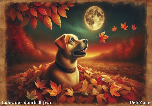 What to do if a Labrador is afraid of the doorbell