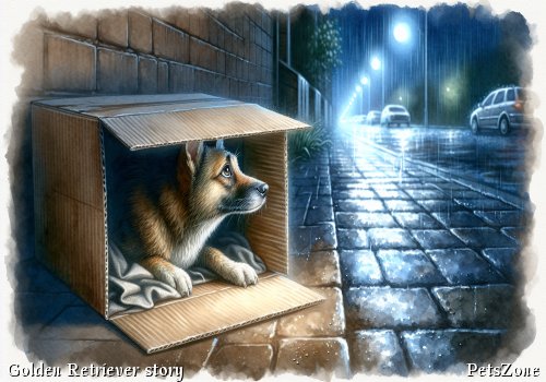 The Story of Golden Retriever Duoduo and the Stones
