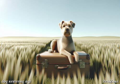At what age can dogs be neutered