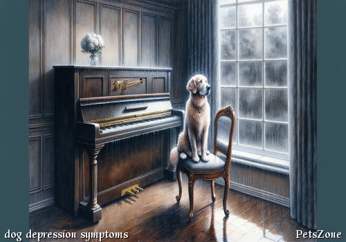 Manifestations of dog depression