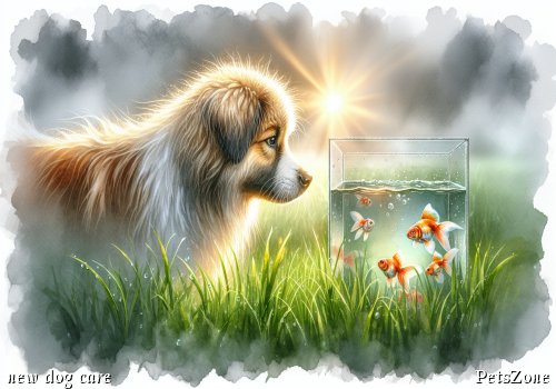 What are the precautions for dogs just brought home?