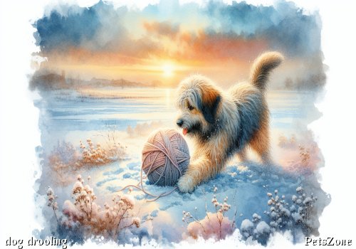 What to do if a dog drools? What are the reasons for a dog drooling?