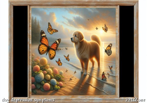 Manifestations of dog depression