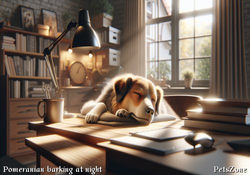 What to Do If a Pomeranian Won't Stop Barking at Night?