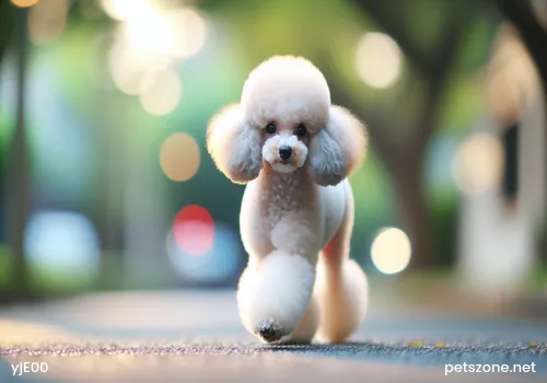 What to do if a Poodle vomits and has bloody stool?