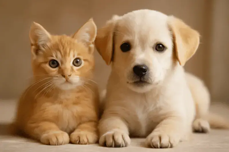 cat and dog